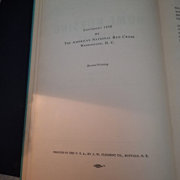 The American National Red Cross Home Nursing Textbook 1950 235 pages - Picture 5 of 8
